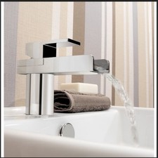 Crosswater Water Square WS110DNC Mono Basin Tap Chrome