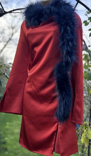 Midnight navy blue bushy - navy,