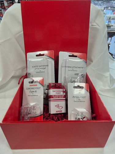 Janome overlocker feet and - janome,