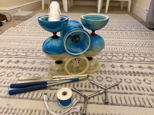 Set sundia diabolo blue - 6, diabolo,