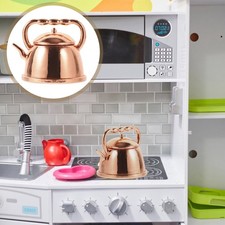  Mini Retro Teapot Office Miniature Pots Decorative Minature Kettle