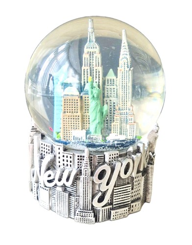 Vintage york city snow globe - york,