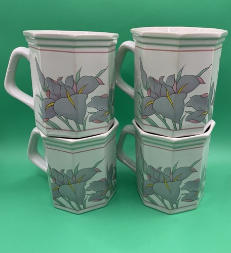 Vtg set four octagonal - of,
