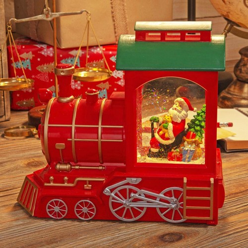 Large santa express light - large, up
