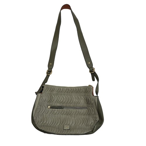 Nica grey leather cross body - cross,