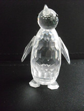 Swarovski - Large Penguin - 7643085000 -Box & Cert & Old Logo.  Retired in 1995.