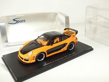 2006 PORSCHE 911 997 AVALANCHE GT2 600 EVO SPARK 1:43 ORANGE BLACK