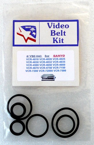 Vcr belt kit - for, vcr4010