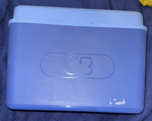Small blue vintage cooler cool - cooler,