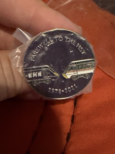 East midlands railway enamel - east,