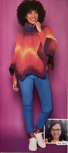 Crochet pattern ladies poncho - crochet,