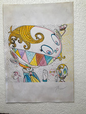 TAKASHI MURAKAMI drawing and