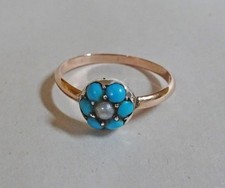 ANTIQUE VICTORIAN TURQUOISE &