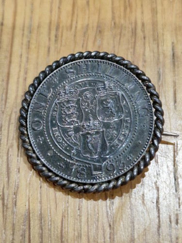 1893 queen victoria shilling - victoria,