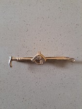 Vintage tie pin riding crop - vintage,
