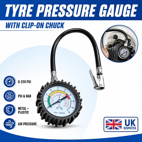 1pc tyre pressure gauge - 1pc,