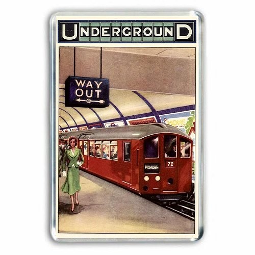 London underground advert - ,