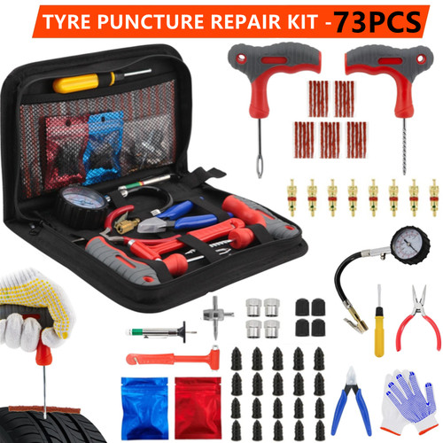 Tyre puncture repair - puncture, kit