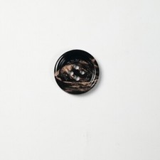 10pcs Burberry Stamped Buttons Plastic Finished Type NEW 20mm - UK Seller