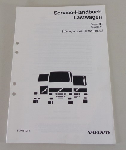 Workshop manual volvo truck - workshop,