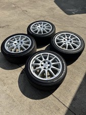 17” Speedline Turini Alloy Wheels & Tyres - Mitsubishi Evo IX FQ360 MR By HKS