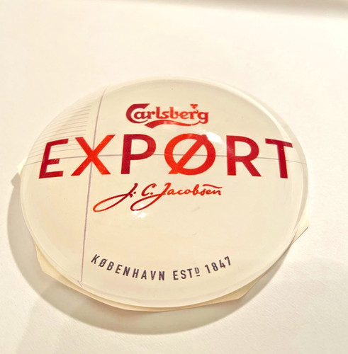 Carlsberg export circular fish - circular,
