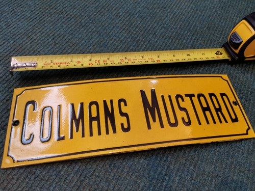 Colmans mustard kitchenalia - colmans,