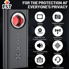 Bug Detector RF Hidden Camera Finder Bug Finder GPS Anti Spy Detector UK