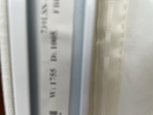 New cream roman blinds - cream,