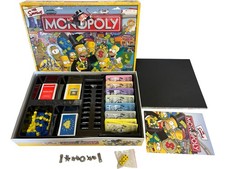 The simpsons monopoly board - the,