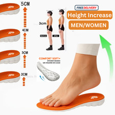 Height increase insoles men - increase,
