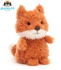 " Jellycat Little Fox Cuddly