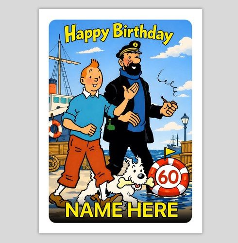 Tintin captain haddock - tintin,