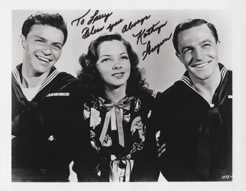 Kathryn grayson signed - signed, anchors