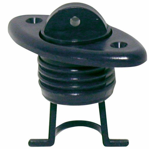 Oval boat transom drain - , socket