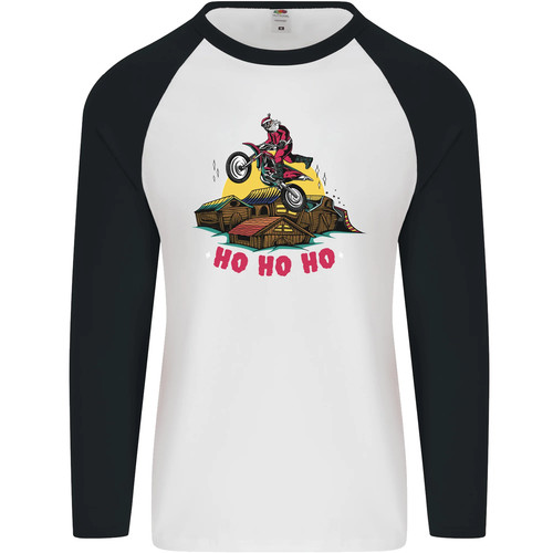 Christmas santa motocross dirt - christmas,