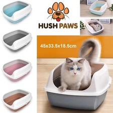 Open Cat Litter Tray High