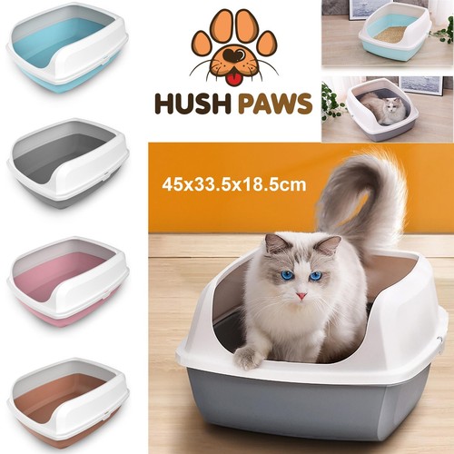 Open cat litter tray high - litter,