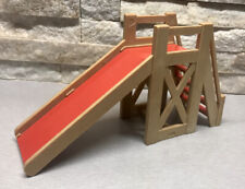 Vintage Sylvanian Families Wooden Slide Children’s Playground School Spares Tomy