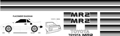 Aw10 aw11 toyota mr2 - 84-89,