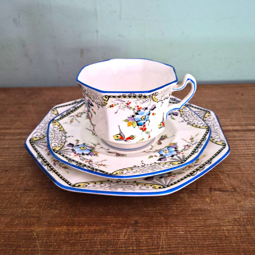 Vintage fenton web bone china - web,