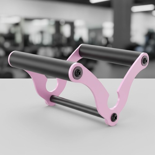 Bar landmine handle - v,