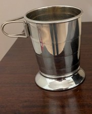 vintage collapsible stirrup cup