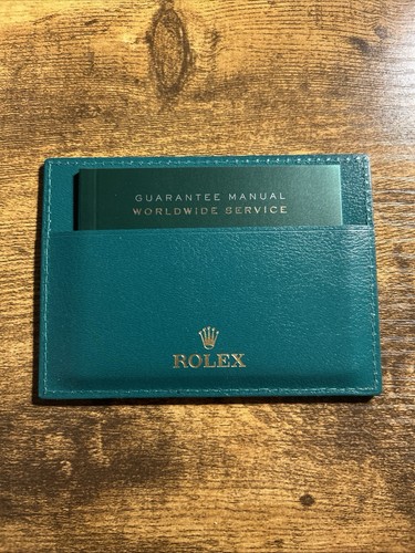 Genuine rolex green guarantee - genuine,