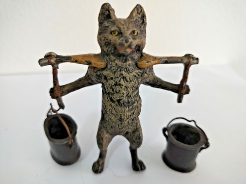 Austrian cold painted bronze