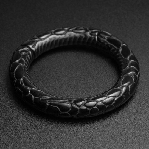 Snake skin black pvd magnetic - skin,