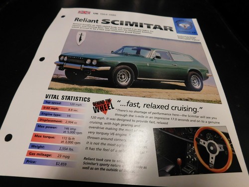 1964 1986 reliant scimitar - 1964-1986,