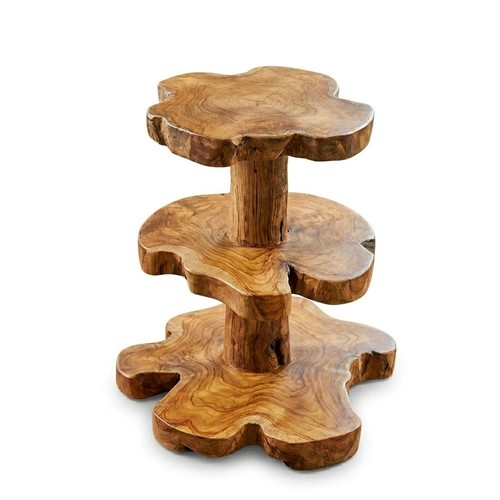 Tier wooden cupcake stand - tier,
