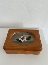 Brown Wooden Small Floral