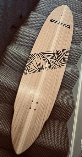 Hamboards bamboo longboard - bamboo,